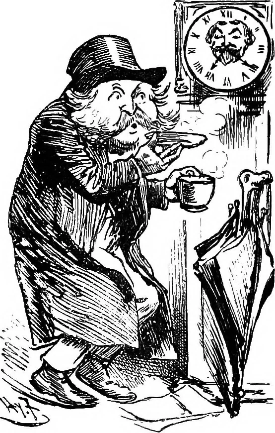 An illustration from M.P.'s in session, from Mr. Punch's parliamentary portrait gallery, 1889, leaf 37