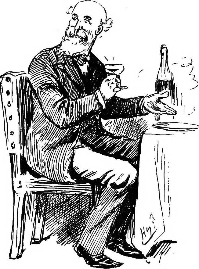 An illustration from M.P.'s in session, from Mr. Punch's parliamentary portrait gallery, 1889, leaf 39