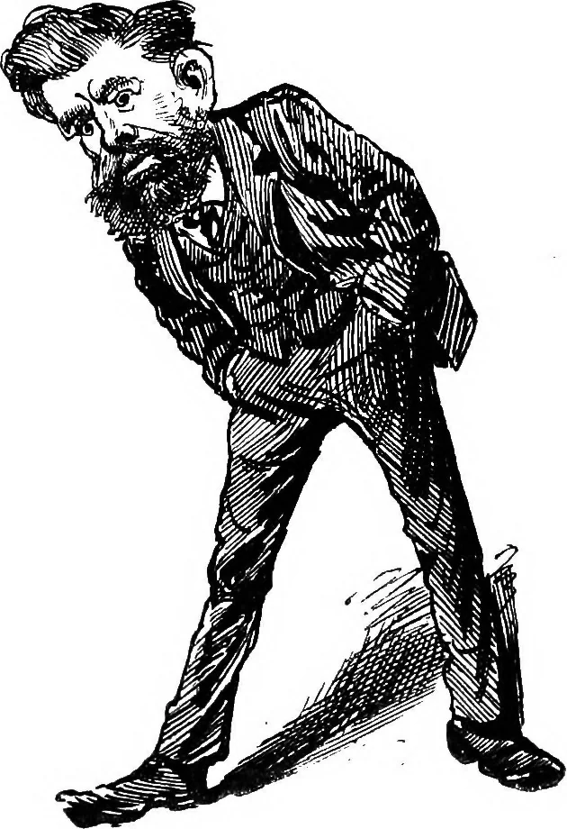 An illustration from M.P.'s in session, from Mr. Punch's parliamentary portrait gallery, 1889, leaf 40