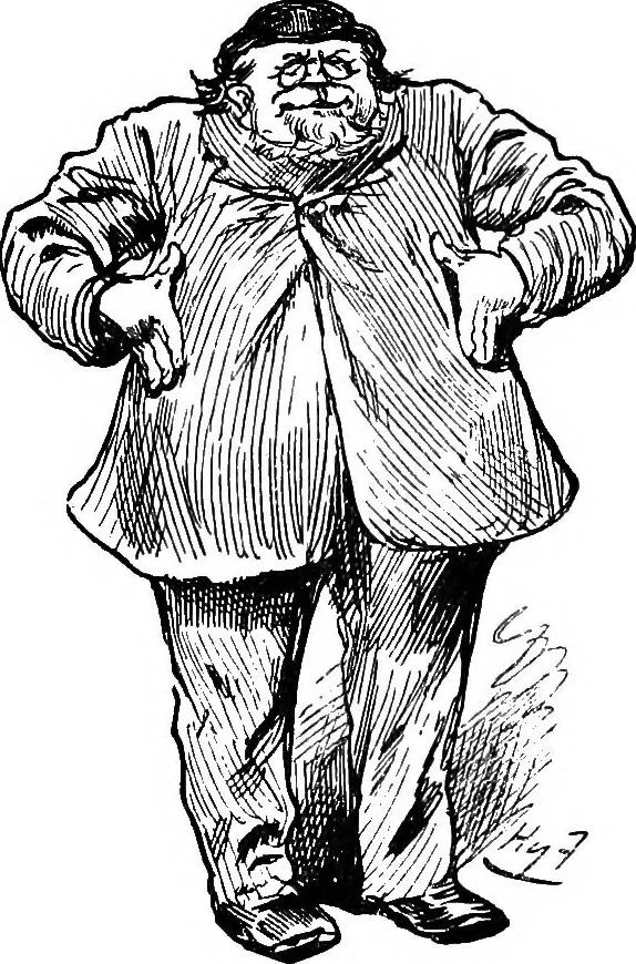 An illustration from M.P.'s in session, from Mr. Punch's parliamentary portrait gallery, 1889, leaf 43