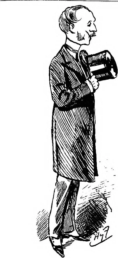 An illustration from M.P.'s in session, from Mr. Punch's parliamentary portrait gallery, 1889, leaf 46