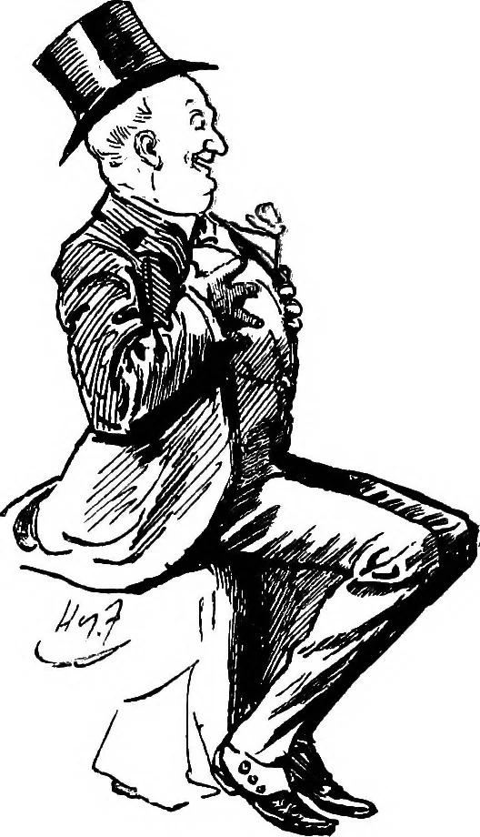 An illustration from M.P.'s in session, from Mr. Punch's parliamentary portrait gallery, 1889, leaf 48