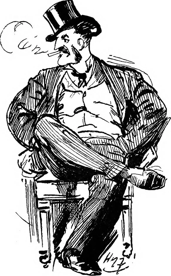 An illustration from M.P.'s in session, from Mr. Punch's parliamentary portrait gallery, 1889, leaf 49