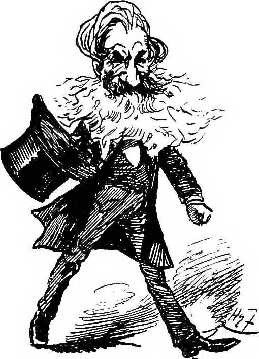 An illustration from M.P.'s in session, from Mr. Punch's parliamentary portrait gallery, 1889, leaf 50