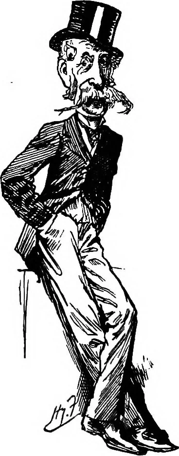 An illustration from M.P.'s in session, from Mr. Punch's parliamentary portrait gallery, 1889, leaf 51