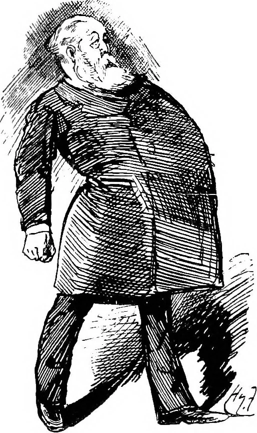 An illustration from M.P.'s in session, from Mr. Punch's parliamentary portrait gallery, 1889, leaf 53