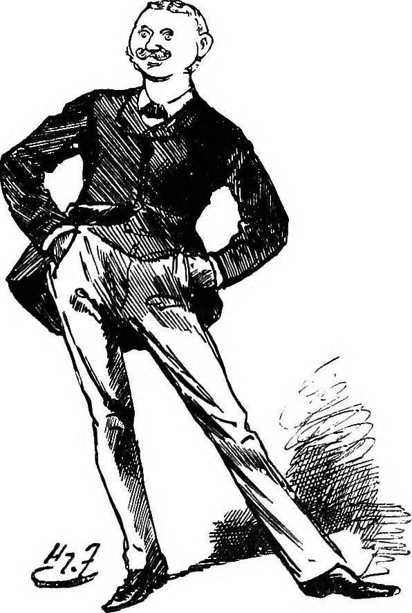 An illustration from M.P.'s in session, from Mr. Punch's parliamentary portrait gallery, 1889, leaf 54