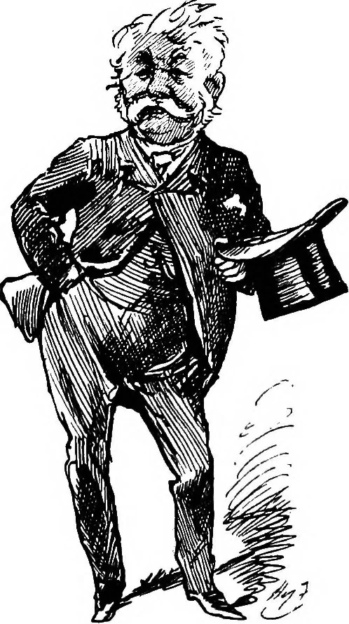 An illustration from M.P.'s in session, from Mr. Punch's parliamentary portrait gallery, 1889, leaf 56