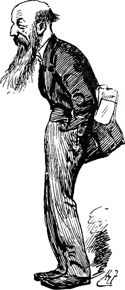 An illustration from M.P.'s in session, from Mr. Punch's parliamentary portrait gallery, 1889, leaf 57