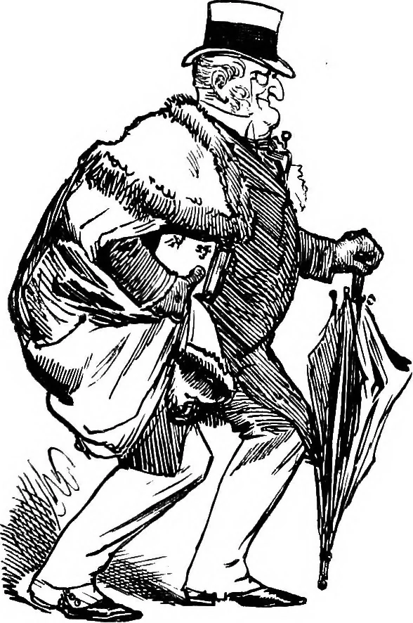 An illustration from M.P.'s in session, from Mr. Punch's parliamentary portrait gallery, 1889, leaf 59
