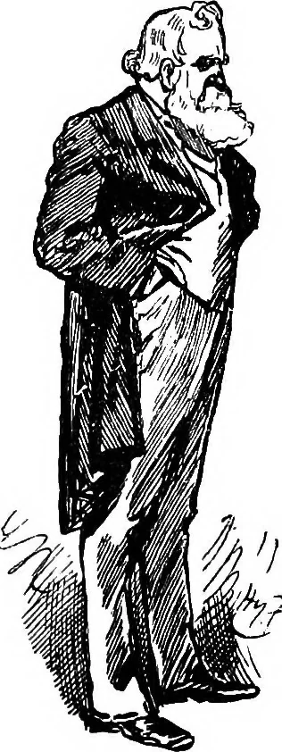 An illustration from M.P.'s in session, from Mr. Punch's parliamentary portrait gallery, 1889, leaf 61