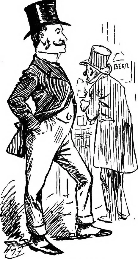 An illustration from M.P.'s in session, from Mr. Punch's parliamentary portrait gallery, 1889, leaf 61