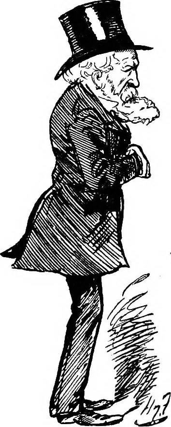 An illustration from M.P.'s in session, from Mr. Punch's parliamentary portrait gallery, 1889, leaf 62