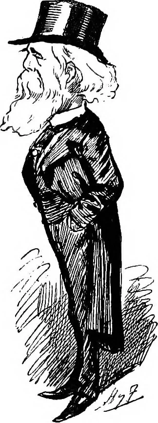 An illustration from M.P.'s in session, from Mr. Punch's parliamentary portrait gallery, 1889, leaf 62