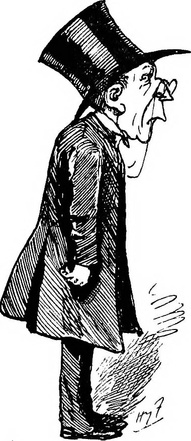An illustration from M.P.'s in session, from Mr. Punch's parliamentary portrait gallery, 1889, leaf 63