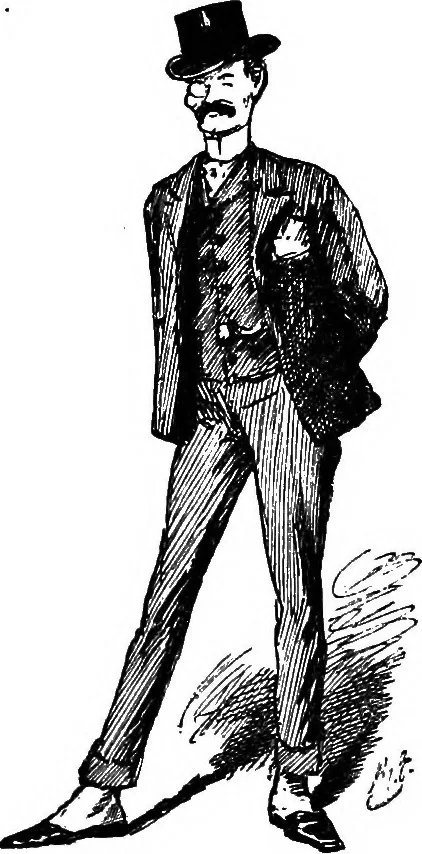 An illustration from M.P.'s in session, from Mr. Punch's parliamentary portrait gallery, 1889, leaf 65