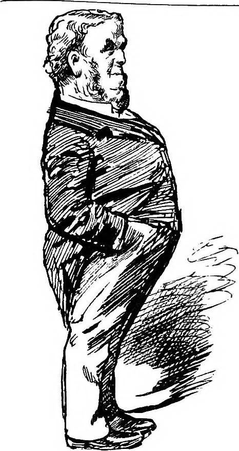 An illustration from M.P.'s in session, from Mr. Punch's parliamentary portrait gallery, 1889, leaf 68