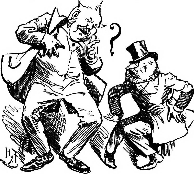 An illustration from M.P.'s in session, from Mr. Punch's parliamentary portrait gallery, 1889, leaf 68