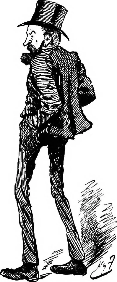 An illustration from M.P.'s in session, from Mr. Punch's parliamentary portrait gallery, 1889, leaf 68