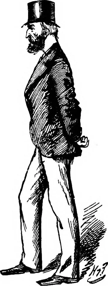 An illustration from M.P.'s in session, from Mr. Punch's parliamentary portrait gallery, 1889, leaf 69