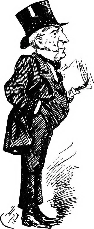 An illustration from M.P.'s in session, from Mr. Punch's parliamentary portrait gallery, 1889, leaf 71