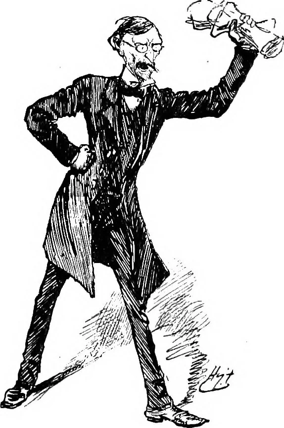 An illustration from M.P.'s in session, from Mr. Punch's parliamentary portrait gallery, 1889, leaf 71