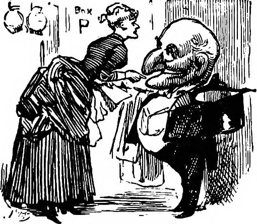 An illustration from M.P.'s in session, from Mr. Punch's parliamentary portrait gallery, 1889, leaf 83