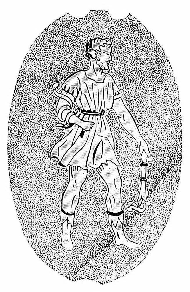 An illustration from The dictionary of needlework, an encyclopædia of artistic, plain, and fancy needlework, Church embroidery, lace, and ornamental needlework, 1882, leaf 213