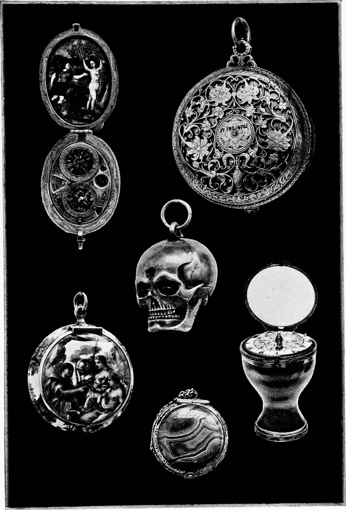 An illustration from Time telling through the ages, 1919, leaf 208