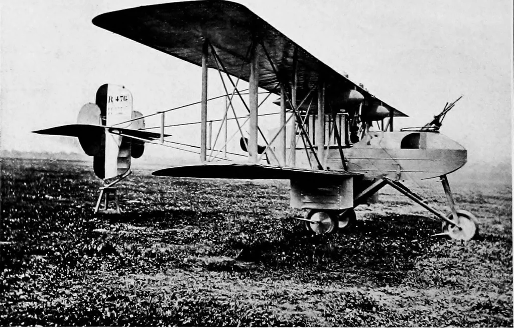 An illustration from Military aeroplanes, simplified, enlarged; an explanatory consideration of their characteristics, performances, construction, maintenance, and operation, specifically arranged for the use of aviators and students, 1918, leaf 230