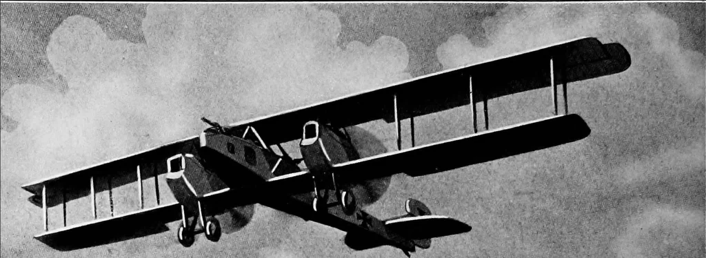 An illustration from Military aeroplanes, simplified, enlarged; an explanatory consideration of their characteristics, performances, construction, maintenance, and operation, specifically arranged for the use of aviators and students, 1918, leaf 39