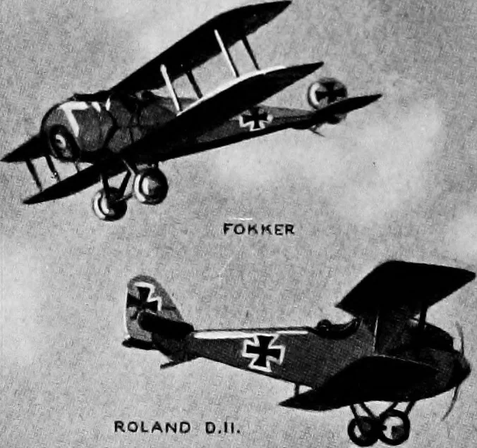 An illustration from Military aeroplanes, simplified, enlarged; an explanatory consideration of their characteristics, performances, construction, maintenance, and operation, specifically arranged for the use of aviators and students, 1918, leaf 39