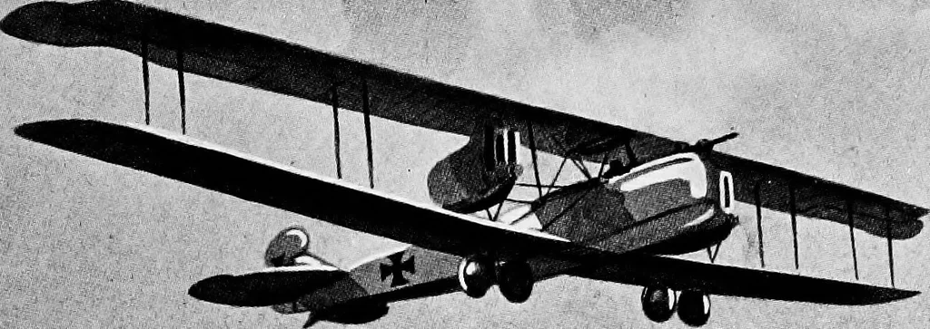 An illustration from Military aeroplanes, simplified, enlarged; an explanatory consideration of their characteristics, performances, construction, maintenance, and operation, specifically arranged for the use of aviators and students, 1918, leaf 40