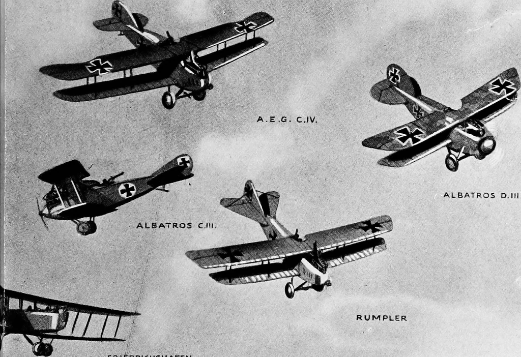 An illustration from Military aeroplanes, simplified, enlarged; an explanatory consideration of their characteristics, performances, construction, maintenance, and operation, specifically arranged for the use of aviators and students, 1918, leaf 40