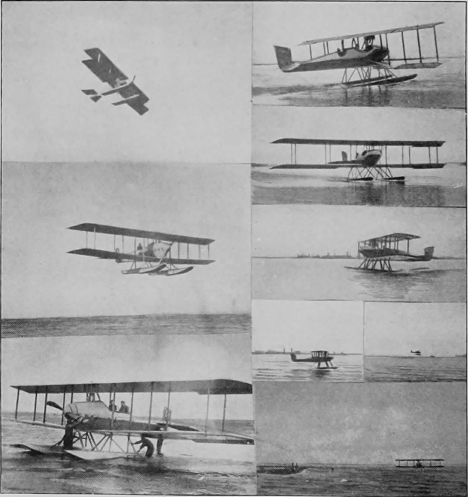 An illustration from Military aeroplanes, simplified, enlarged; an explanatory consideration of their characteristics, performances, construction, maintenance, and operation, specifically arranged for the use of aviators and students, 1918, leaf 59