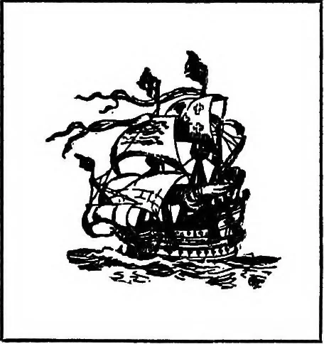 An illustration from Ships & ways of other days, 1913, leaf 12