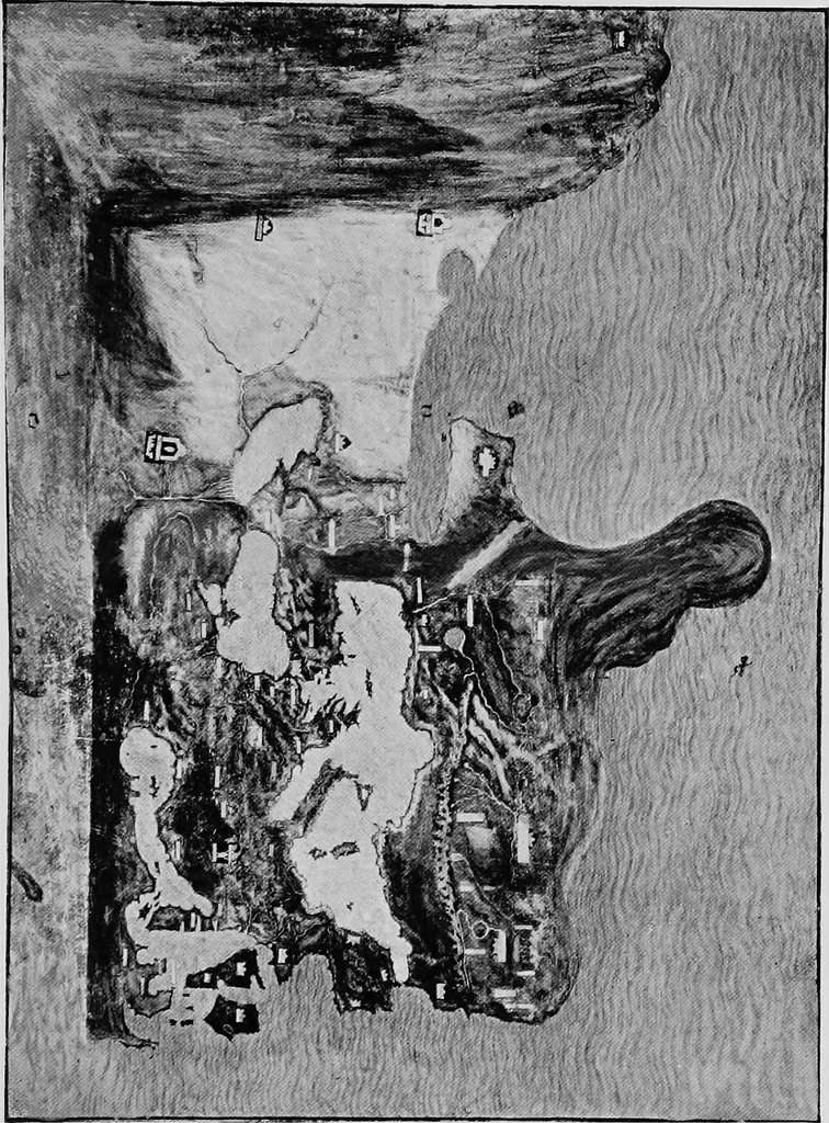 An illustration from Ships & ways of other days, 1913, leaf 158