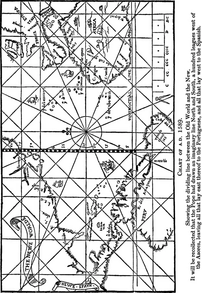 An illustration from Ships & ways of other days, 1913, leaf 274
