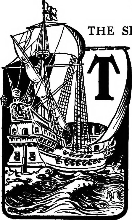 An illustration from Ships & ways of other days, 1913, leaf 292