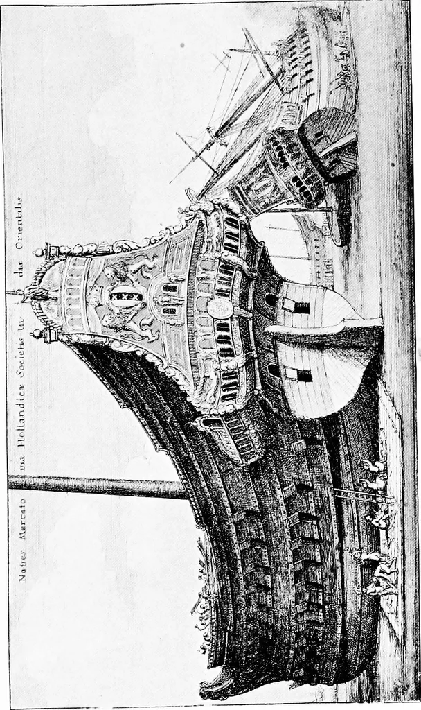 An illustration from Ships & ways of other days, 1913, leaf 300