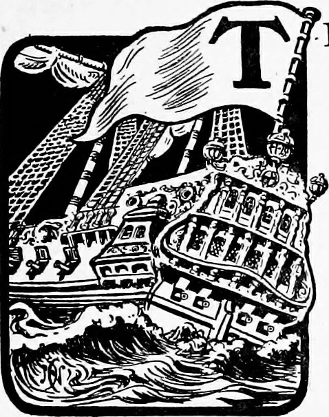 An illustration from Ships & ways of other days, 1913, leaf 340