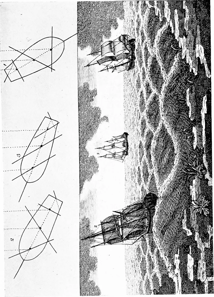 An illustration from Ships & ways of other days, 1913, leaf 346