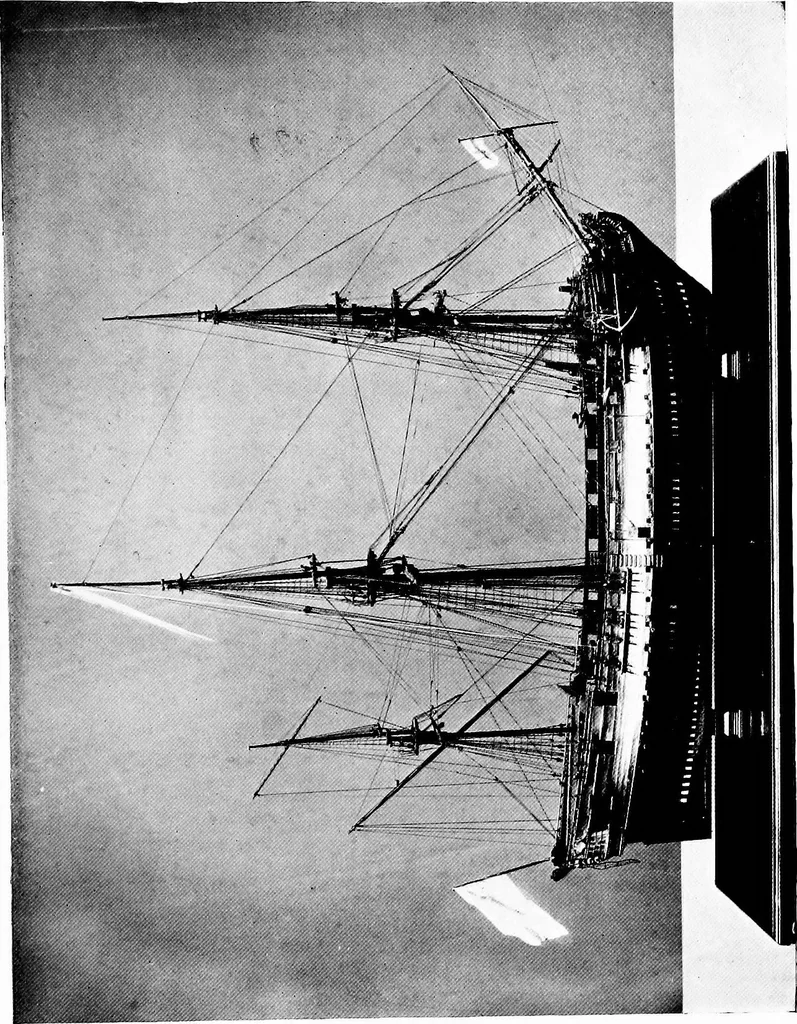 An illustration from Ships & ways of other days, 1913, leaf 382