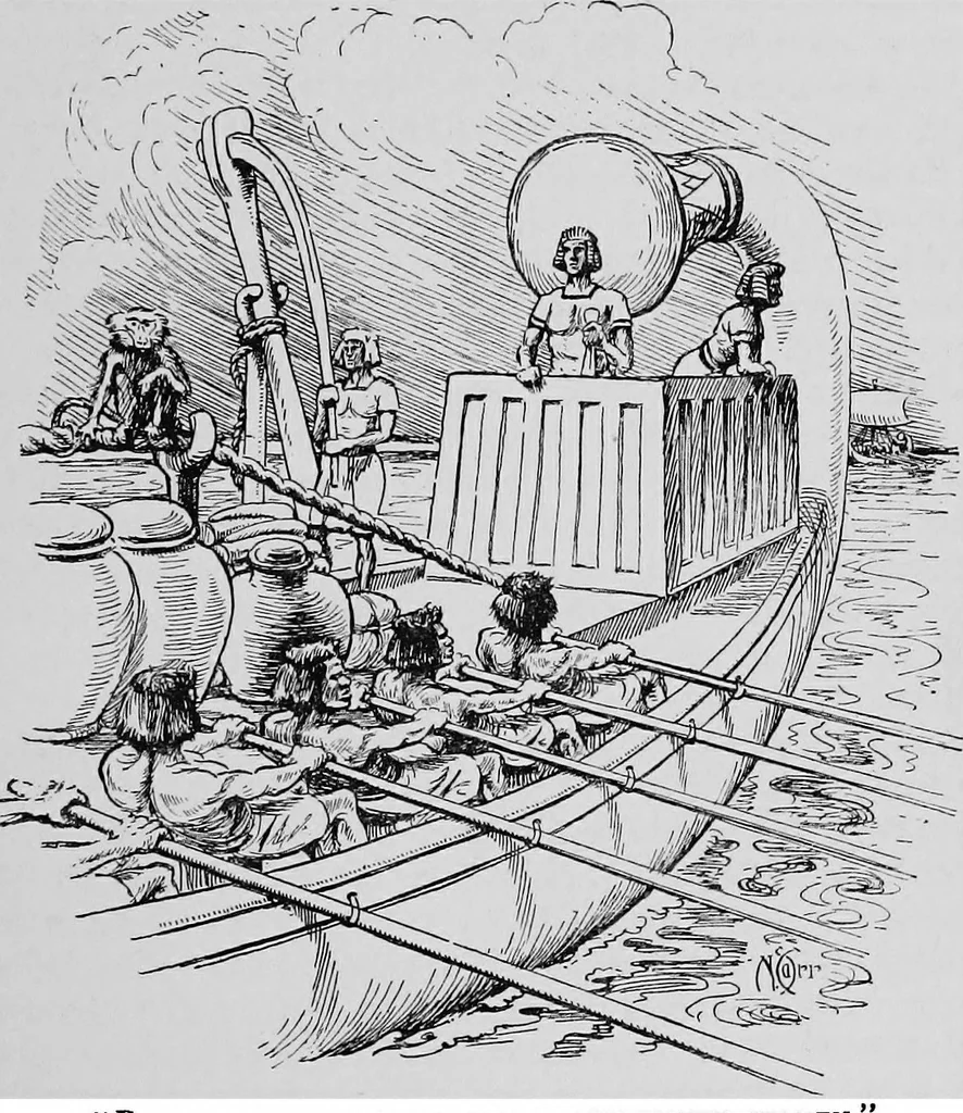 An illustration from Ships & ways of other days, 1913, leaf 40