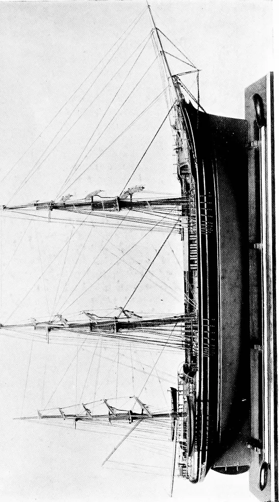 An illustration from Ships & ways of other days, 1913, leaf 422