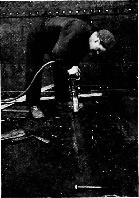 An illustration from The shipbuilding industry; its history, practice, science and finance, 1905, leaf 118