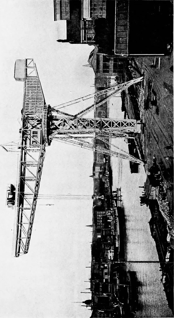 An illustration from The shipbuilding industry; its history, practice, science and finance, 1905, leaf 142
