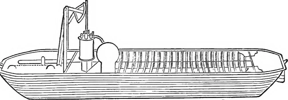 An illustration from Life of John Fitch : the inventor of the steam-boat, 1857, leaf 263