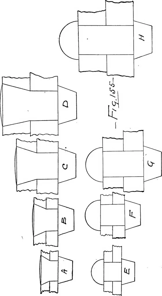 An illustration from Lake ship yard methods of steel ship construction, 1907, leaf 152
