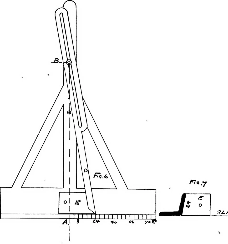 An illustration from Lake ship yard methods of steel ship construction, 1907, leaf 23